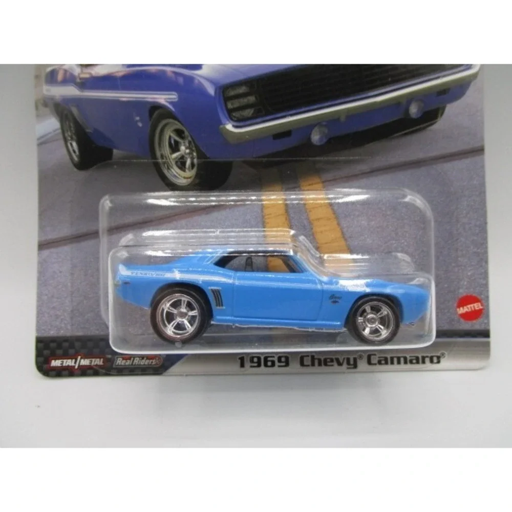 Hot Wheels Premium Fast & Furious 1969 Chevy Camaro 1/5 Diecast Car Real Riders